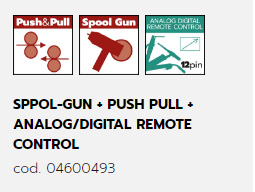 интерфейс spool gun - push/pull + интерфейс дистанционного управления аналого-цифровой