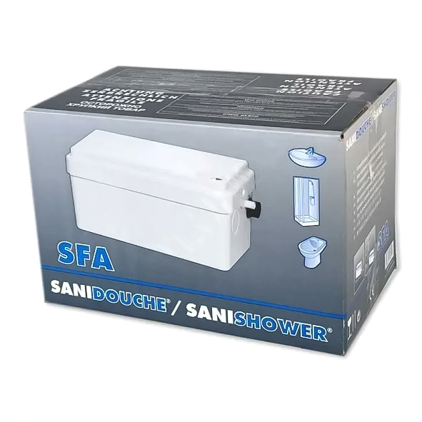 насос санитарный sanidouche, 3,5 литра, 220 в, 70 л/мин, sfa d60