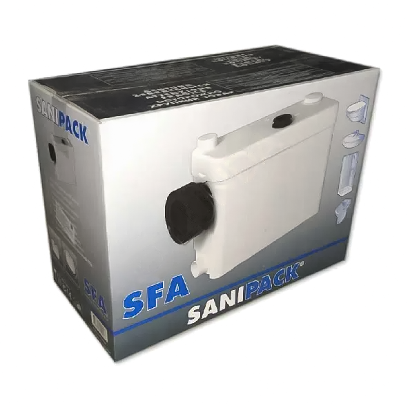 насос-измельчитель sanipack, 400 вт, 220 в, 47 дба, sfa pa2std