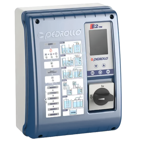пульт управления e1 tri/1 pedrollo 533qped001t