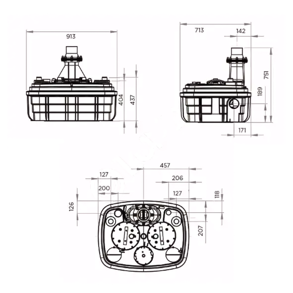 канализационная станция sfa sanicubic 2 xl vx, cubic2xlvx
