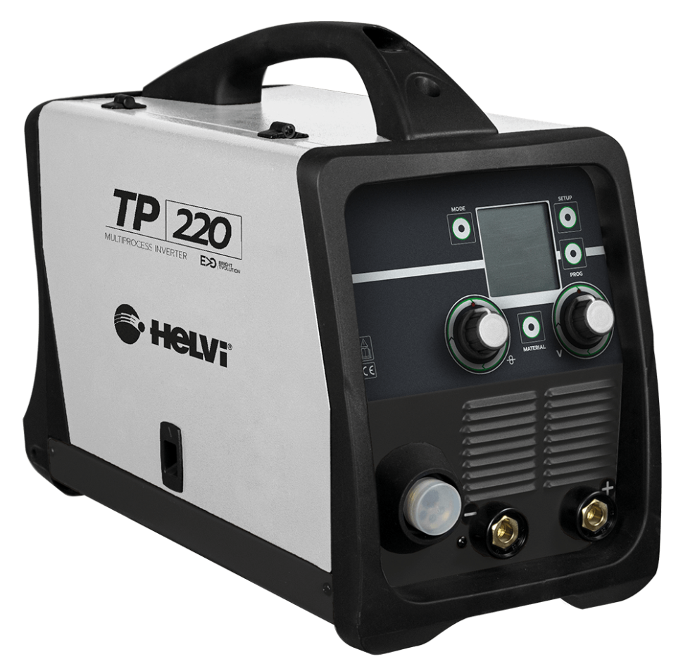 многофункциональный сварочный инвертор helvi tp 220 pulse synergic (без аксессуаров)