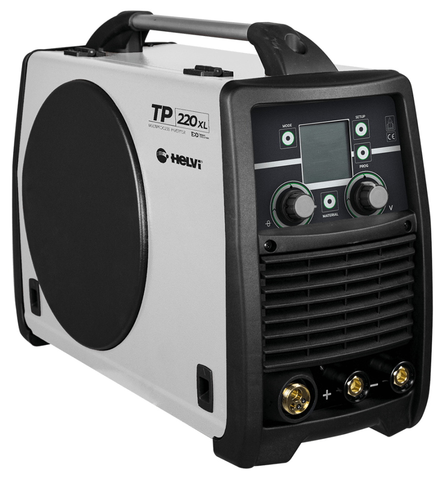 многофункциональный сварочный инвертор helvi tp 220 xl pulse synergic