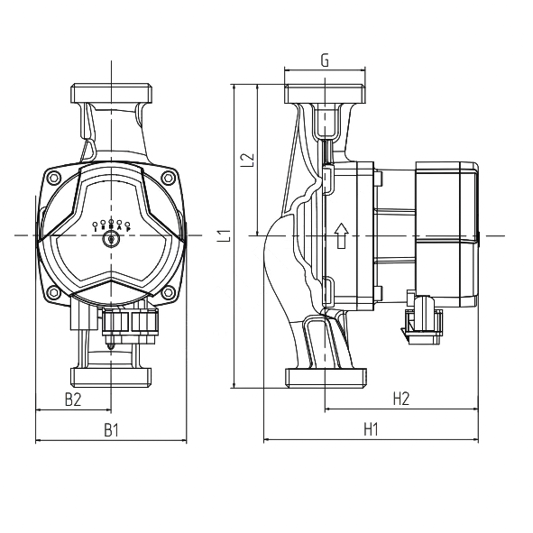 циркуляционный насос ecoring iii 25/75 130, zota zr3631036208