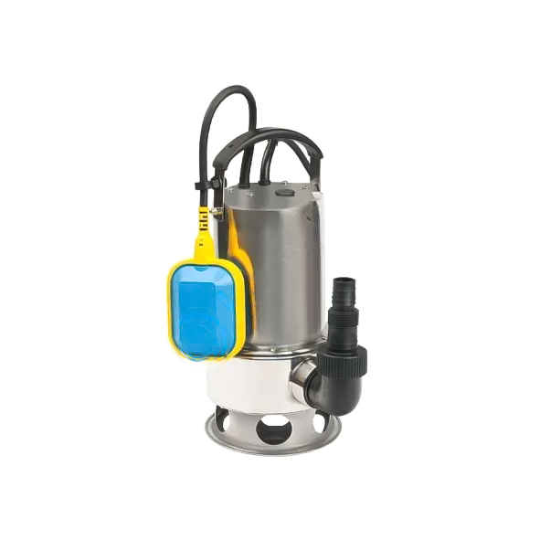 дренажный насос inoxvort 1100 sw, 1100 вт, кабель 10 м, unipump 74613