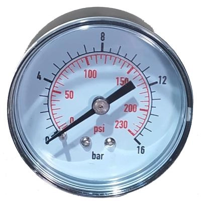 Манометр аксиальный Waterstry 0-10 бар O52 мм W3821010