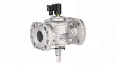 Газовый электромагнитный клапан Madas M16/RM N.C. DN50 FL с индикатором положения