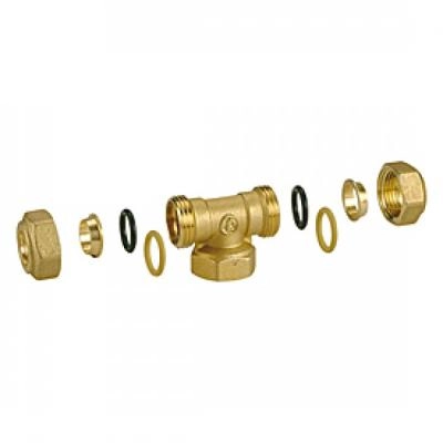 Тройник GIACOMINI с внутр. резьбой 18x1/2 x18 (R569Y116)