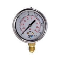 Манометр Genebre 0-6 бар 63мм 1/4 нерж.сталь 3822006