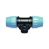 Тройник 90° с наружной резьбой D63 Rp2 D63 PN16PPE Unidelta 1010064007