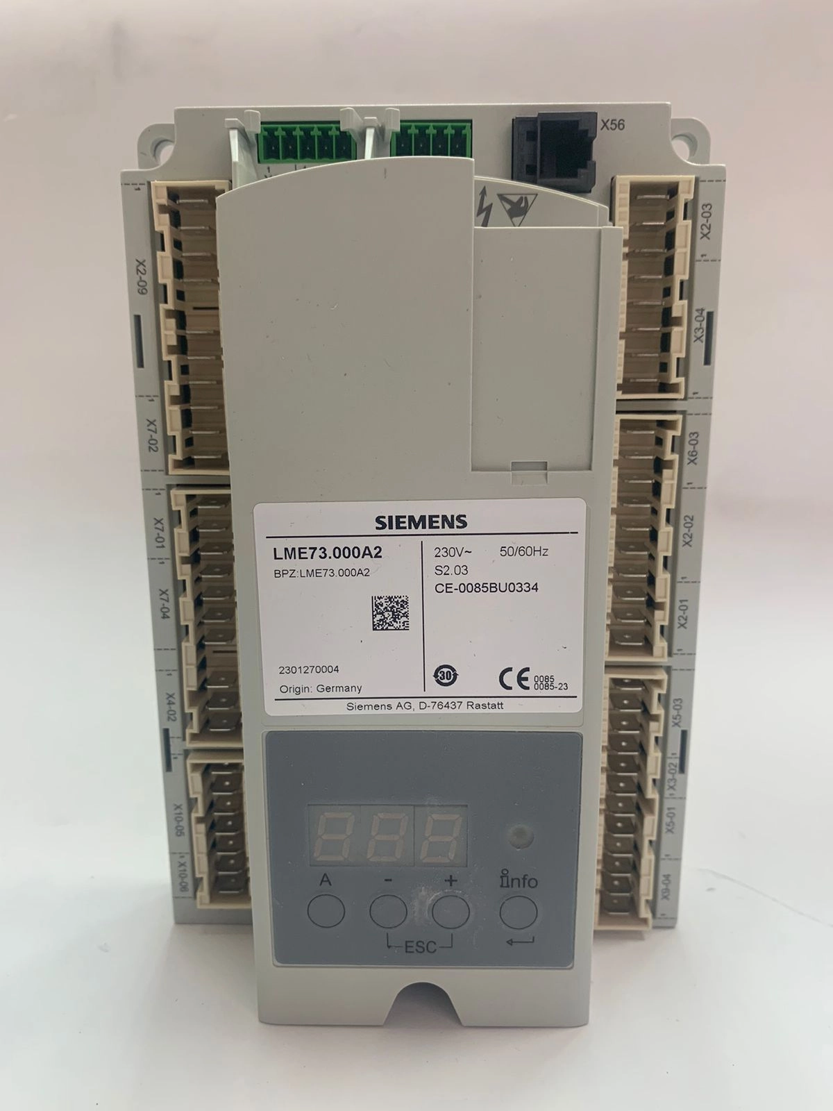 менеджер горения siemens lme73.000a2