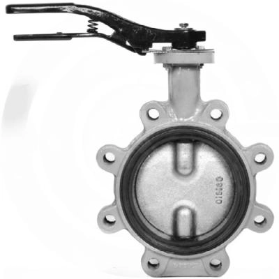 Затвор дисковый поворотный GIACOMINI межфланцевый Ру 16 R59FLX025