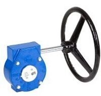 редуктор четвертьоборотный genebre 5977 для дисковых затворов ду300-350 gg25