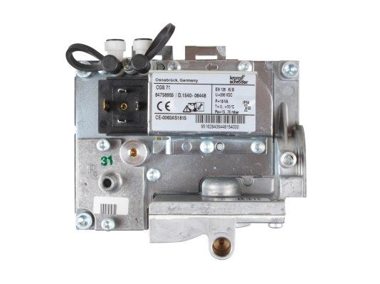 газовый клапан kromschroder cgs 71, с монтажными аксессуарами