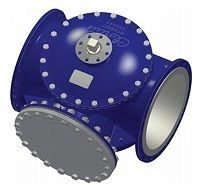 Клапан регулирующий Broen Clorius G2FM-T-080 2-х ходовой Ду 080 PN 25 Tmax 250°C Kv 154 чугун