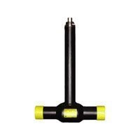 Кран шаровой Broen с удлиненным штоком Ду400 Pу25 с редуктором КШТ69.102.400g1.0-1000