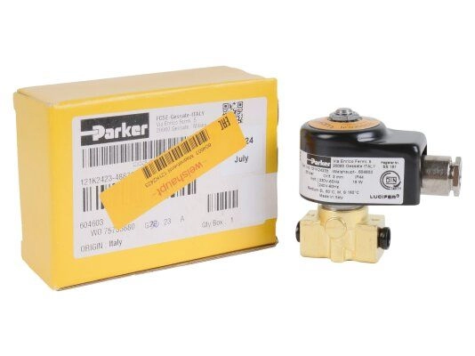 жидкотопливный электромагнитный клапан weishaupt 121k2423 ip44