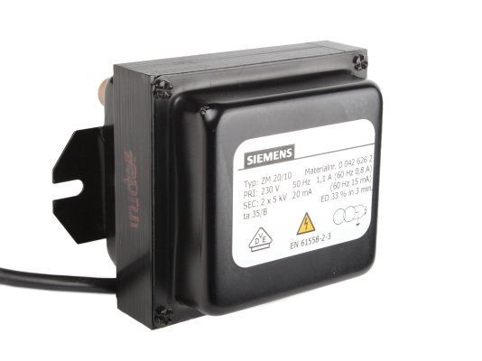 трансформатор розжига siemens zm 20/10 00426262