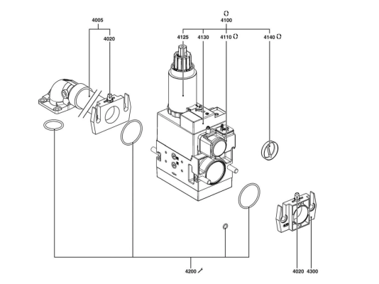 газовая рампа elco d411