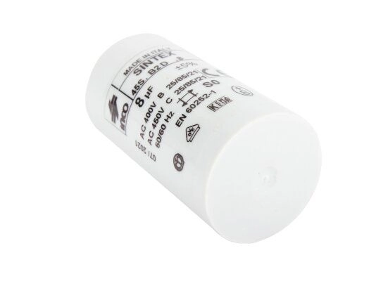 конденсатор baltur 8 мкф, 95125