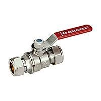 кран шаровой для газа giacomini ду14 с обжимными переходниками r258cx022