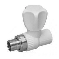 Вентиль для радиатора прямой Dмм хG'' 25х3/4 РосТурПласт (10535)