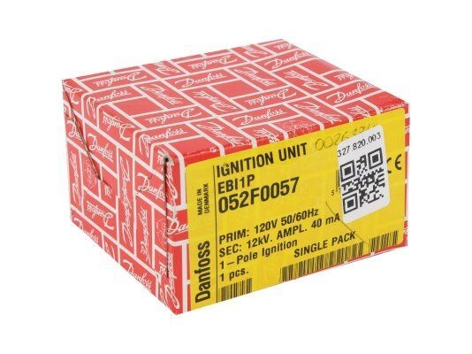 трансформатор розжига danfoss ebi 1p 052f0057