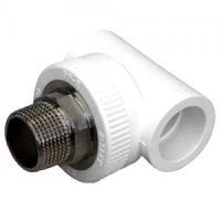 Тройник PN25 комбинированный наруж. резьба 40х1 1/4 РосТурПласт 10760