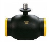 Кран шаровой для газа Broen КШГ 71.112.100 Ду 100 РN16 с рукояткой