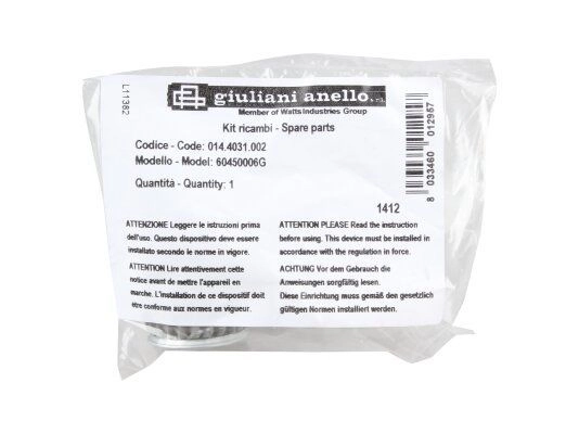 фильтрующий элемент giuliani anello 60450006g