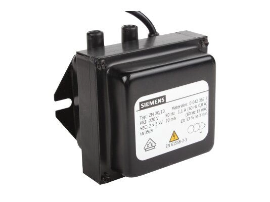трансформатор розжига siemens zm 20/10 00423677
