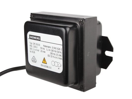 трансформатор розжига siemens zm 20/10 00426262
