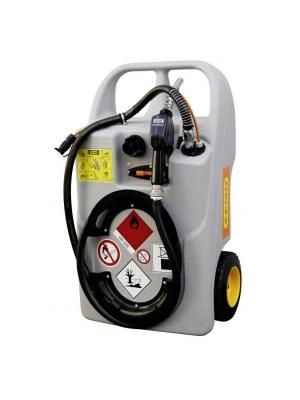 Мобильный резервуар для ДТ 60 л с электронасосом 12В и автоматическим пистолетом CEMO 11133