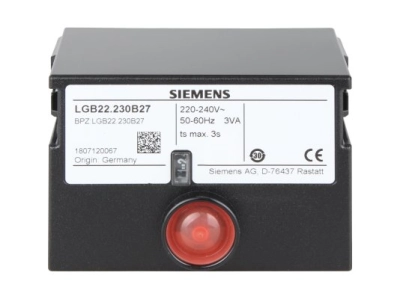 Топочный автомат Siemens LGB22.330A17