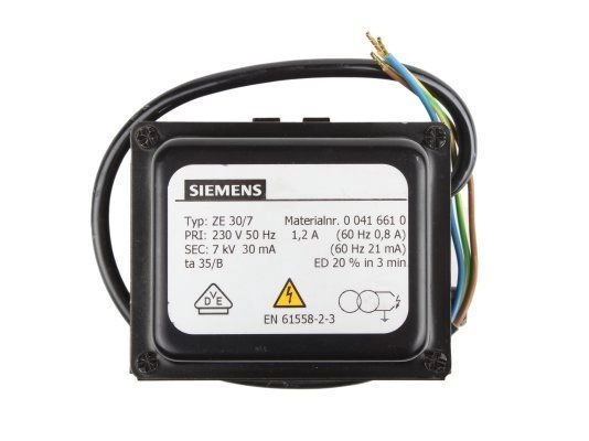 трансформатор розжига siemens ze 30/7 00416610