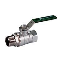 кран шаровой giacomini с зеленой рычажной рукояткой r254wx053