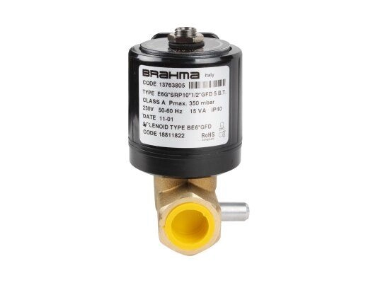 газовый электромагнитный клапан brahma e6g*srp10*1/2*gfd 13763805