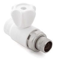 Кран шаровой для радиатора прямой Dмм хG'' 20х1/2 РосТурПласт (10583)