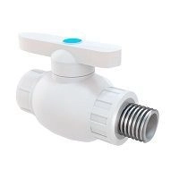 Кран шаровой полнопроходной с наружной резьбой 20х1/2 РосТурПласт 17136