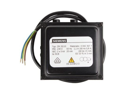 трансформатор розжига siemens zm 20/10 00423677
