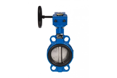 Затвор дисковый Water Technics BVGR WT Ду250 поворотный с редуктором SKL100501250