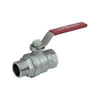 Кран шаровой GIACOMINI Ду40 полнопроходной 1 1/2 НР/ВР Pу28 Tmax=185 R854LX027