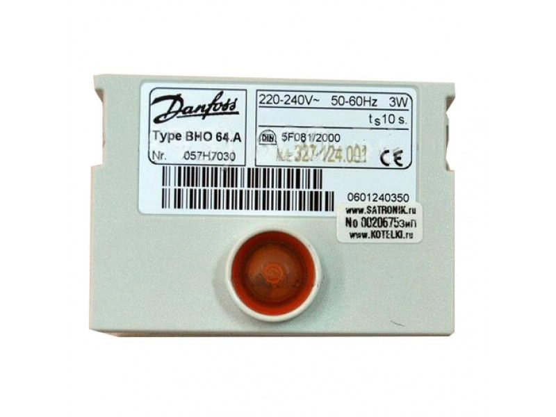 топочный автомат danfoss bho 64a 057h7030