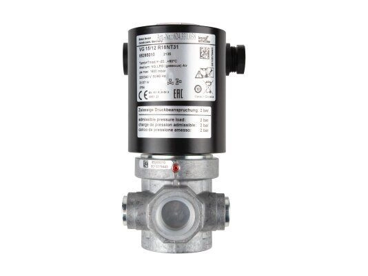 запорный газовый клапан kromschroder vg 15/12r18nt31