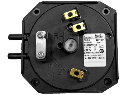 реле давления kromschroder dl 2eh-1