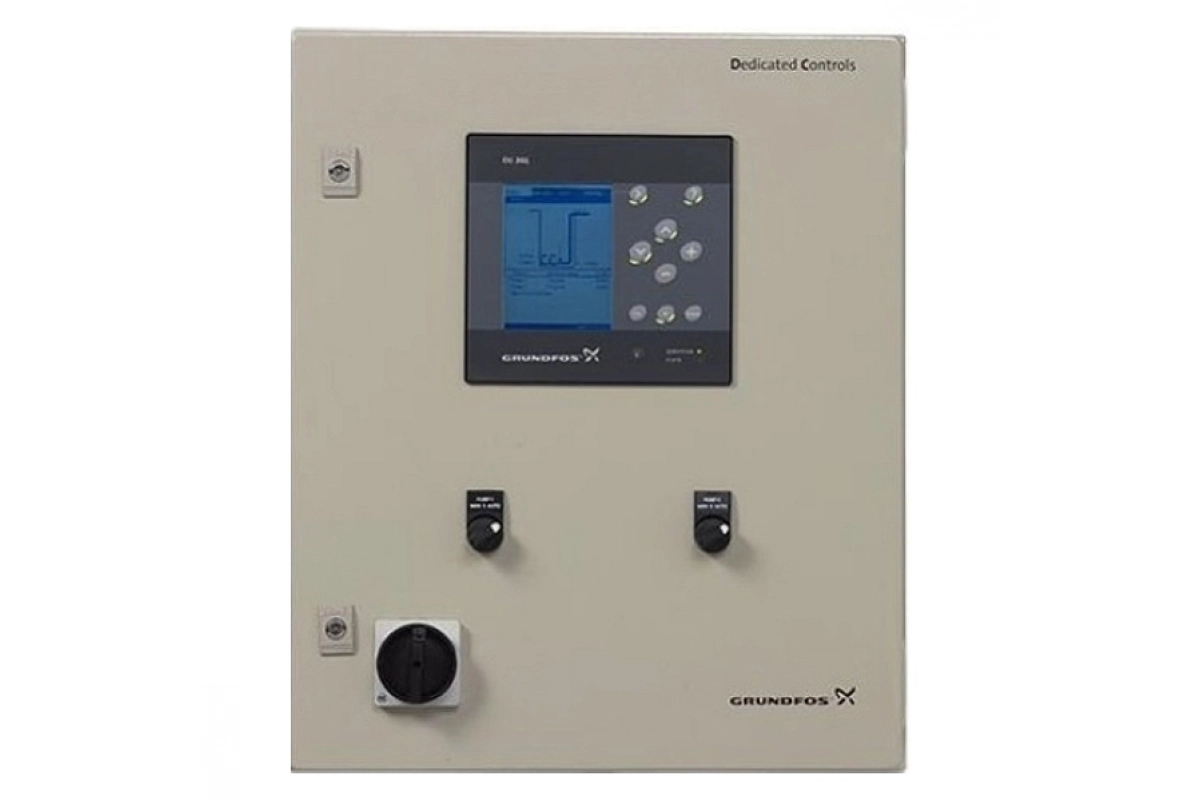 шкаф управления grundfos для 3 насосов control dc-s 3x110-138a 97922630