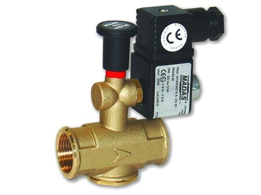 газовый электромагнитный клапан madas ro030000 008