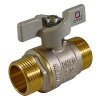 Кран шаровой для воды 1 НР/НР бабочка СТАНДАРТ СТМ (CWMMB001)