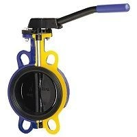 затвор дисковый межфланцевый zetkama 497в-040-c-68 ду040 pу16