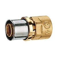 Прямой фитинг GIACOMINI с внутр. резьбой 2 x(63x4,5) (RP109Y088)